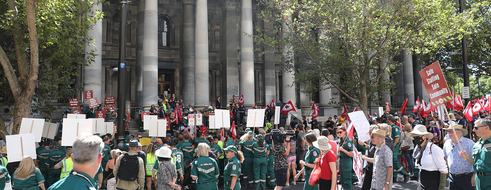 Ambulance and Firefighter Unions demand commitment from Malinauskas Government to support first responders suffering from psychological injuries