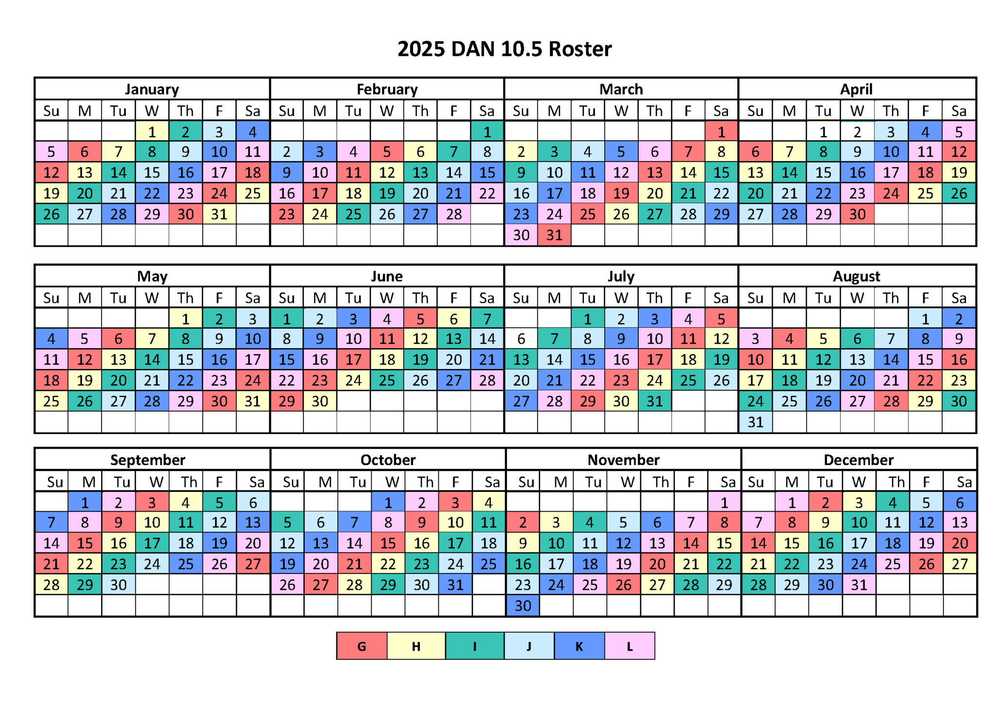 Shift Rosters Ambulance Employees Association
